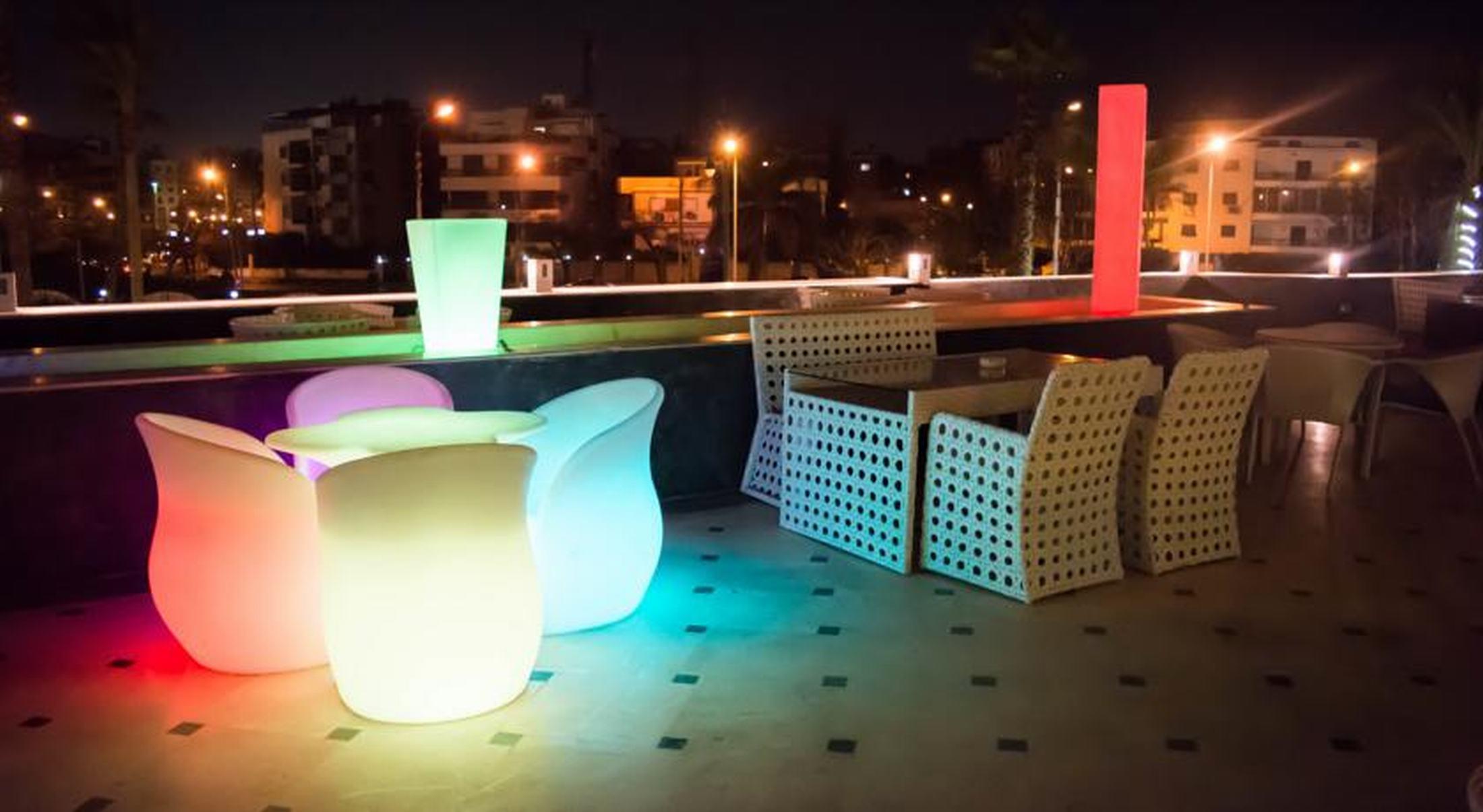 فندق توليب الجلاء القاهرة المظهر الخارجي الصورة Skyline Rooftop Bar