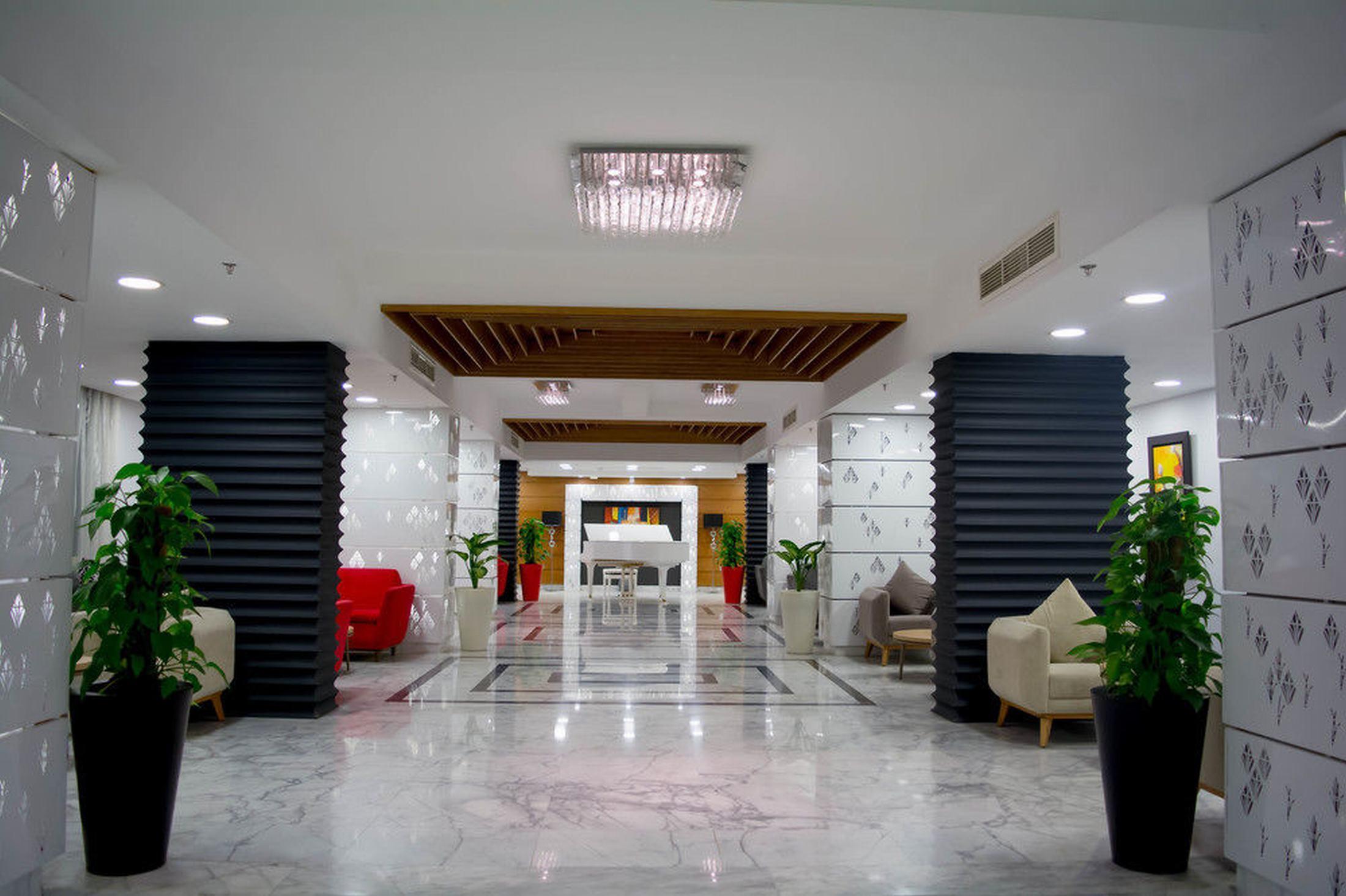 فندق توليب الجلاء القاهرة المظهر الخارجي الصورة Lobby of the hotel